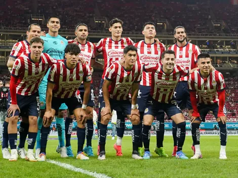 La alineación de Chivas vs. Pumas UNAM
