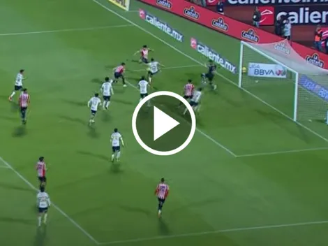 El gol de Luis Rey que valió el triunfo de Chivas vs. Pumas