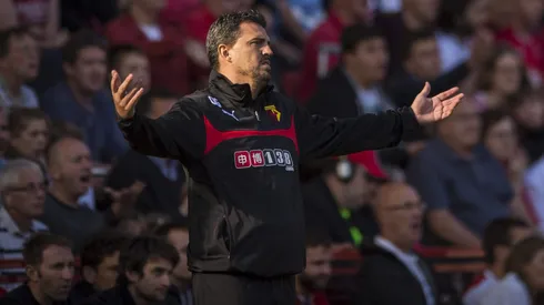 En 2014, Óscar García Junyent dirigió a Watford por solo 4 partidos.