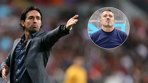 Óscar García frena la llegada de Espinoza.