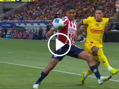 Por eso no se marcó penalti de Luis Romo en Chivas vs. América