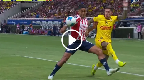Por eso no se marcó penalti de Luis Romo en Chivas vs. América