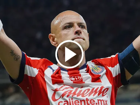 El gesto de Chicharito Hernández a la afición de Chivas tras ganarle al América