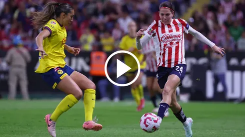 Chivas Femenil no pudo sostener la ventaja y empató 1 a 1 con el América.