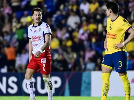El gesto de Alan Mozo tras ser expulsado con Chivas