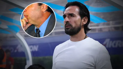 El timonel de los rojiblancos no pudo con la presión ante América.