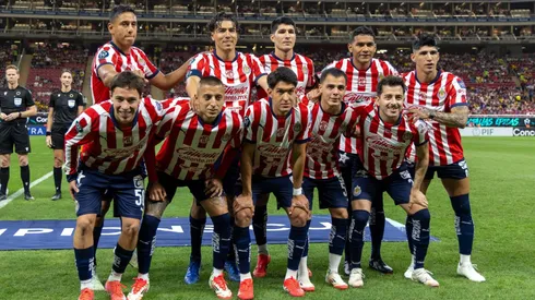 Zapopan, Jalisco, 5 de marzo de 2025. , durante el partido de ida de los Octavos de FInal de la Champions Cup de la CONCACAF 2025, entre las Chivas Rayadas del Guadalajara y las Águilas del América, celebrado en el estadio Akron. Foto: Imago7/