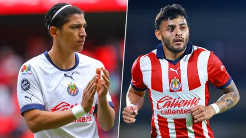 Ángel Zaldívar y Alexis Vega son 2 de los 4 ex Chivas que le marcaron al Rebaño en este 2025.