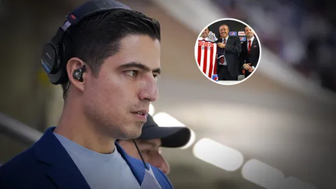 El narrador de moda no pudo ocultar su malestar.