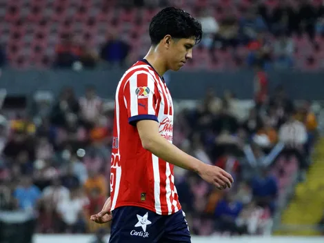 El futbolista de Chivas que lleva tres meses sin jugar