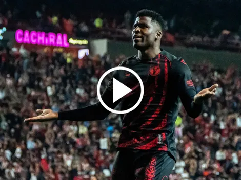 El gol de José Zúñiga para Tijuana ante Chivas