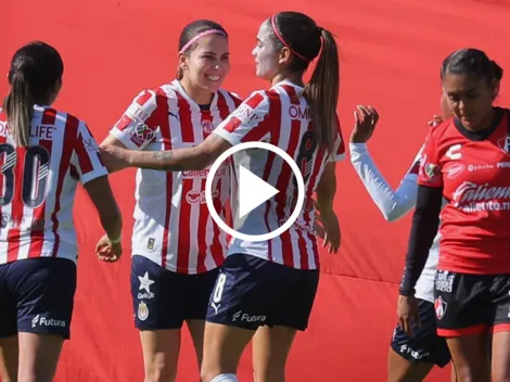 Chivas Femenil 2-0 Atlas: Resumen y videos de los goles
