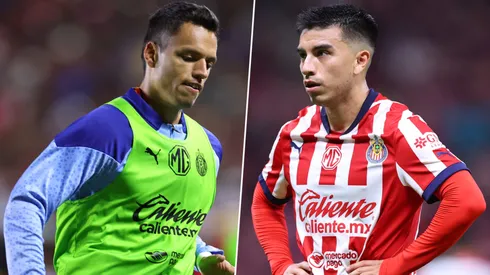 Óscar Whalley y Fernando Beltrán serían 2 de los jugadores que podrían salir de Chivas en junio.