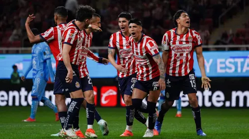 Zapopan, Jalisco, 22 de febrero de 2025. , durante el partido correspondiente a la jornada 8 del torneo Clausura 2025 de la Liga BBVA MX, entre las Chivas Rayadas del Guadalajara y los Tuzos del Pachuca, realizado en el estadio Akron. Foto: Imago7/ Hugo Ramírez