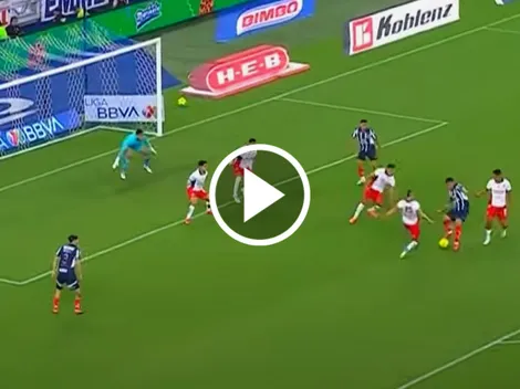 Chivas y su ridícula marca en el gol de Monterrey