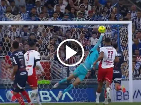Las atajadas del Tala Rangel que evitaron más goles de Monterrey