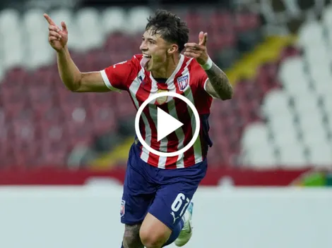 Otro gol de Sergio Aguayo para el Tapatío