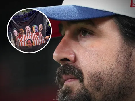 El lapidario mensaje de aficionados de Chivas para Amaury Vergara en la puerta de Verde Valle