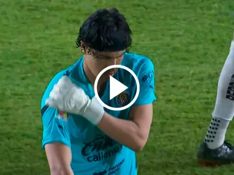 ¿Por qué Erick Gutiérrez fue el portero de Chivas tras la expulsión del Tala Rangel contra Mazatlán?