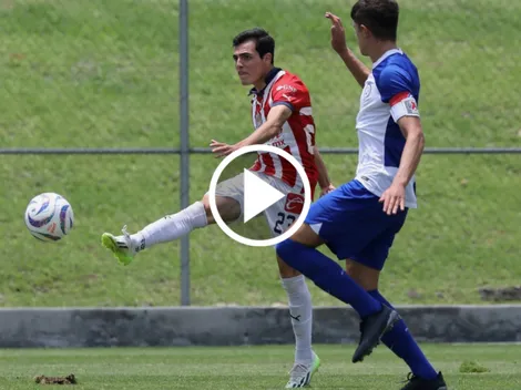 El doblete de Hugo Camberos al Atlético Madrid