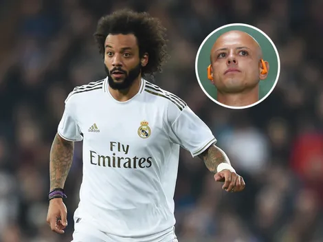 El apoyo de Marcelo a Chicharito Hernández