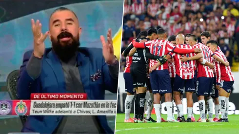 Álvaro Morales cargó contra Alan Pulido.