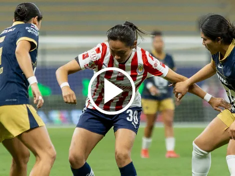 Chivas Femenil no pudo ante Pumas