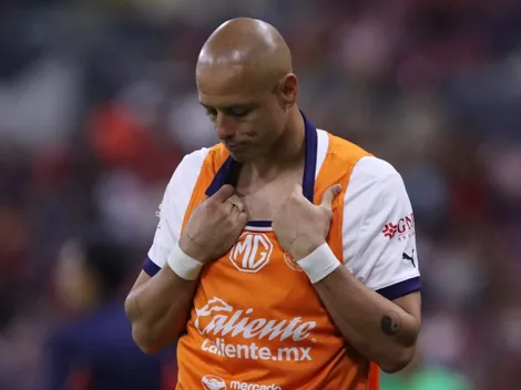 Chicharito Hernández y su primera reacción tras la eliminación de Chivas