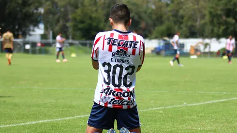 Edson Torres, ex Chivas que supo destacar en Fuerzas Básicas.