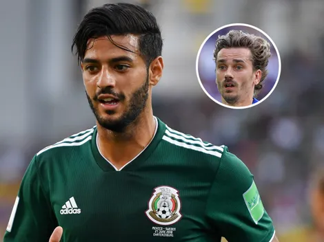 Los saludos de Chivas y Antoine Griezmann a Carlos Vela