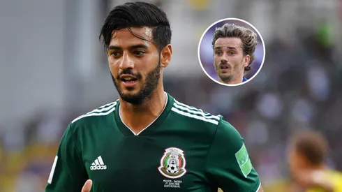 Antoine Griezmann no se olvidó de Carlos Vela y lo saludó por su retiro.