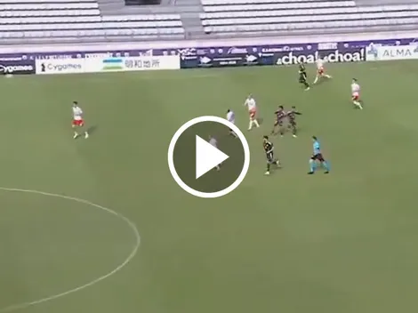 La asistencia de crack de Padilla para que Virgen empate el juego del Tri