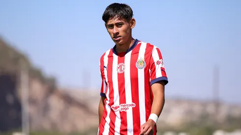 Santiago Sandoval, la sorpresa en la pretemporada de Chivas.