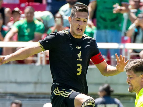 César Montes desnudó su peor falencia en el partido de la Selección Mexicana