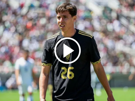 Así le fue a Mateo Chávez en su debut con la Selección Mexicana