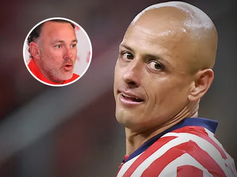 Chicharito Hernández anotó 3 goles con Chivas y dejó mensaje a Gabriel Milito