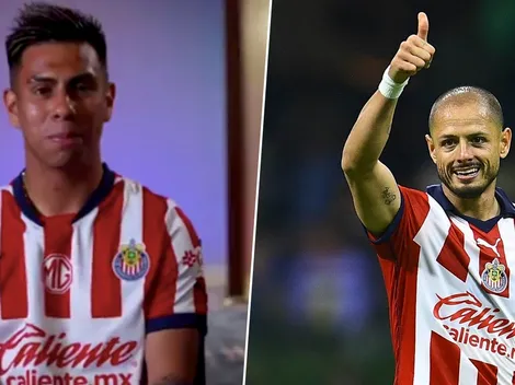 Chicharito se complace en reencontrarse con Efraín Álvarez