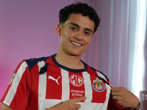 La frase de Richard Ledezma al ser presentado en Chivas