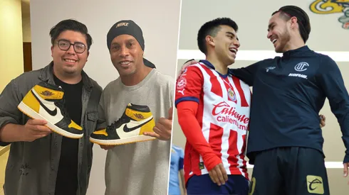 Martín Juárez conoció a Ronaldinho y entabló relación con Canelo Angulo y Nene Beltrán.