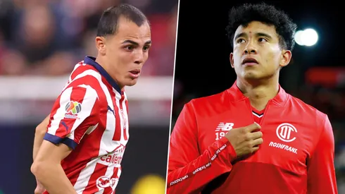 Hugo Camberos e Isaías Violante son dos prometedores jugadores de Chivas y Toluca, respectivamente.