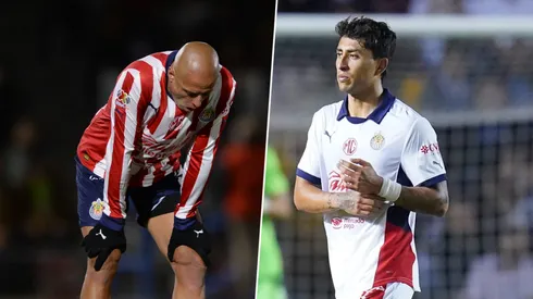 Chicharito y Omar Govea, lesionados en Chivas vs. Atlante