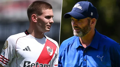 Franco Mastantuono no deslumbró a Luis García en el partido entre Monterrey y River Plate.