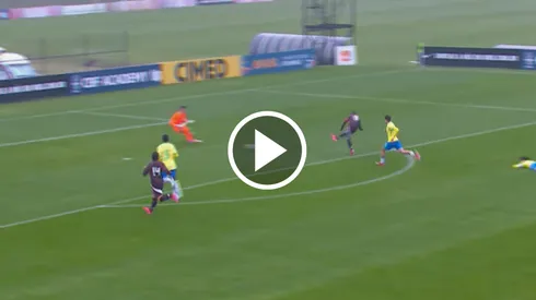 Gael García Ortega anotó en México vs. Brasil.