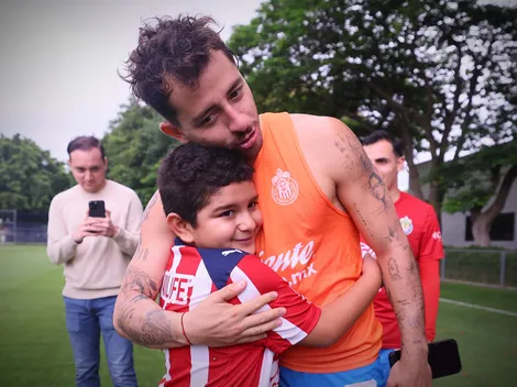 La visita de Hernán a Verde Valle para conocer a todos en Chivas