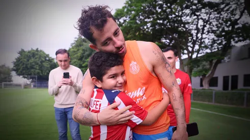 La visita de Hernán a Verde Valle para conocer a todos en Chivas