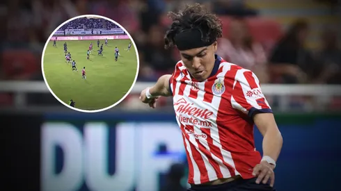 Arbitraje anuló mal un gol de Erick Gutiérrez en Chivas vs. Santos