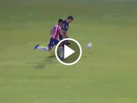 El error de Daniel Aguirre en el gol de Santos Laguna