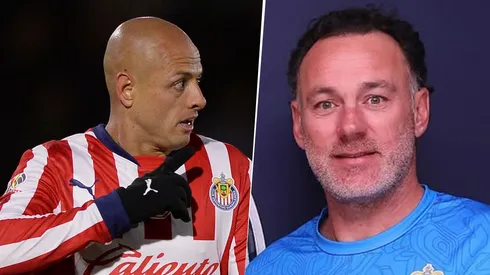 La decisión de Gabriel Milito con Chicharito Hernández.