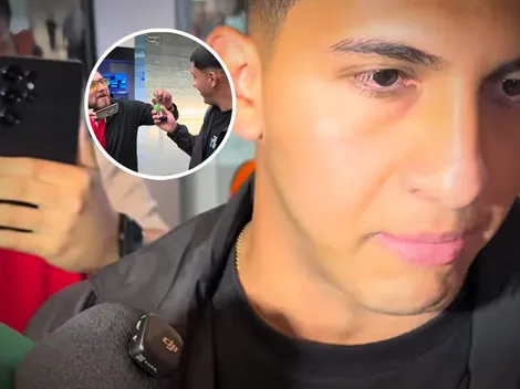 Bryan González recibió particular regalo de un chivahermano