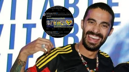 Aficionado de Chivas promocionó jersey del América.